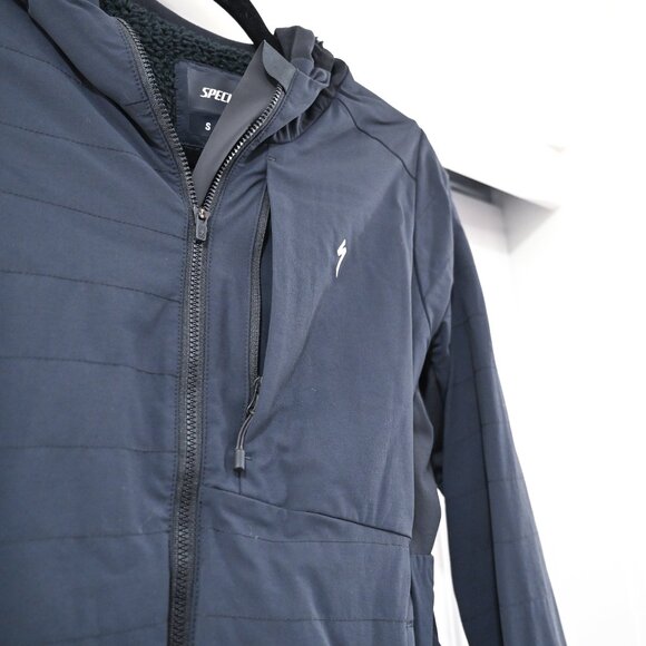 Specialized Small Legacy Alpha Jacket in Black Special Fleece Biking Jacket - Picture 6 of 10